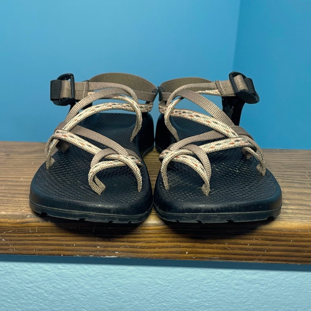 Chaco ZX/2 Women's Sport Sandals Hiking Walking Travel Water Shoes Sz 6 Brown - Picture 7 of 10